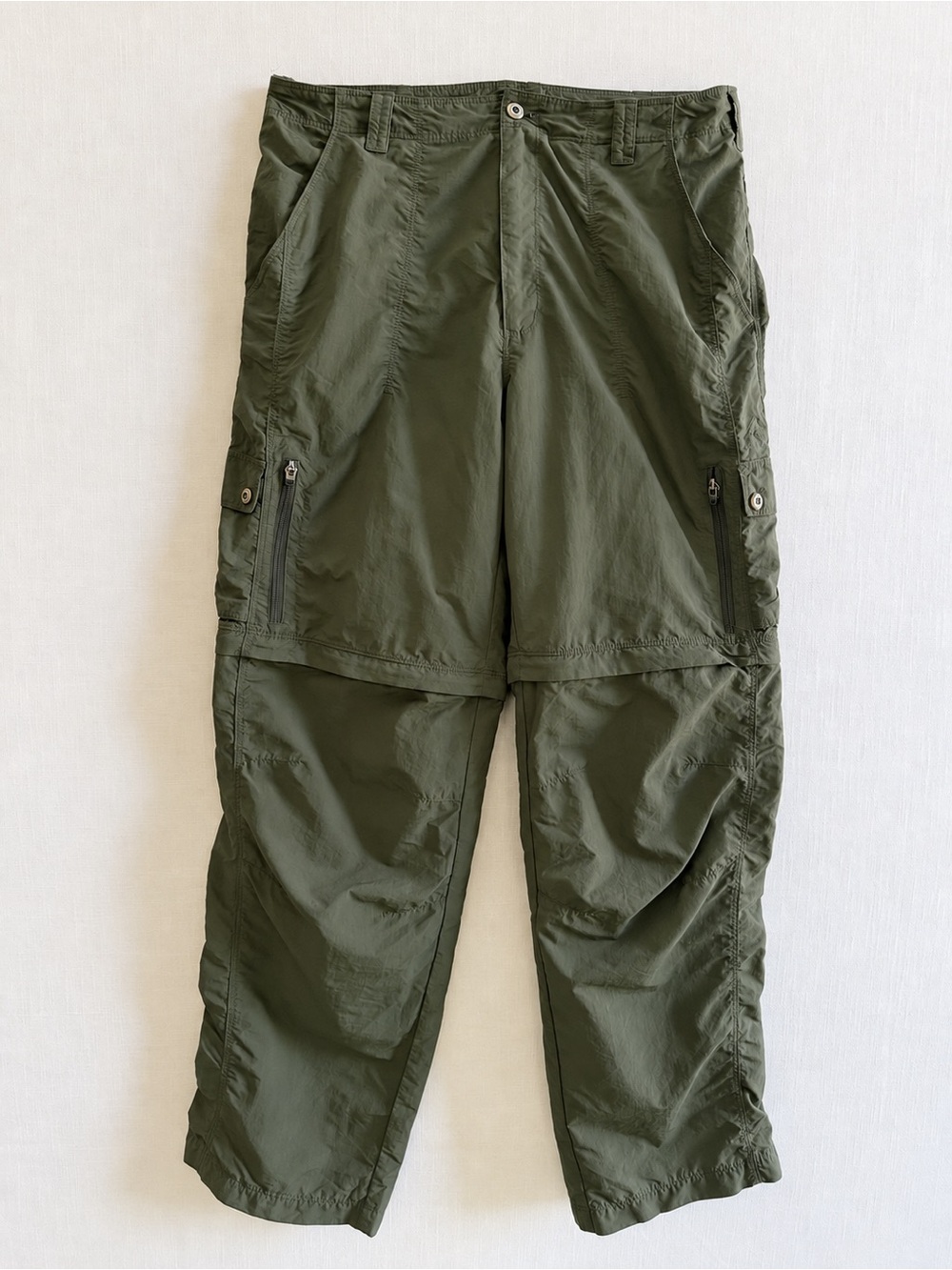 Eastern Mountain Sports (EMS) Men's Zip-Off Convertible Cargo Pants / Shorts